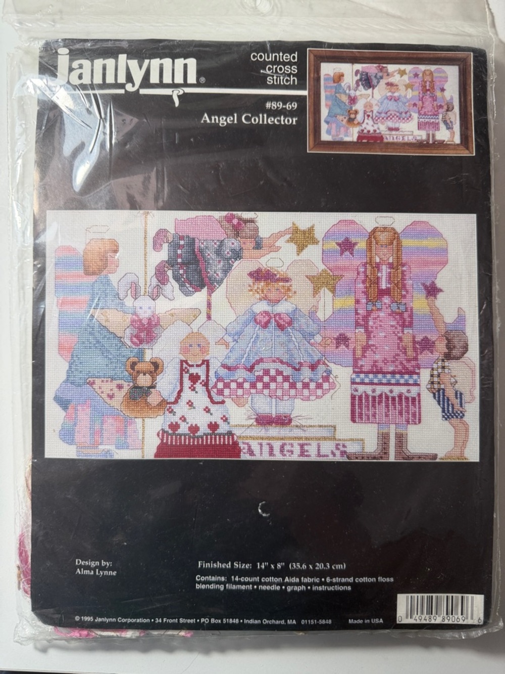 Janlynn Angel Collector Counted Cross Stitch Kit 1995